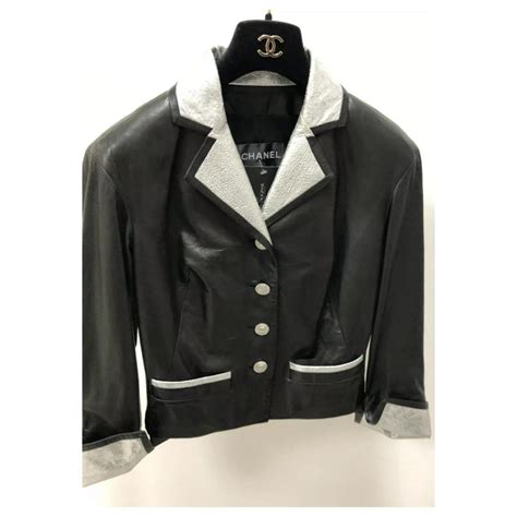 tailleur chanel prix|veste Chanel cuir.